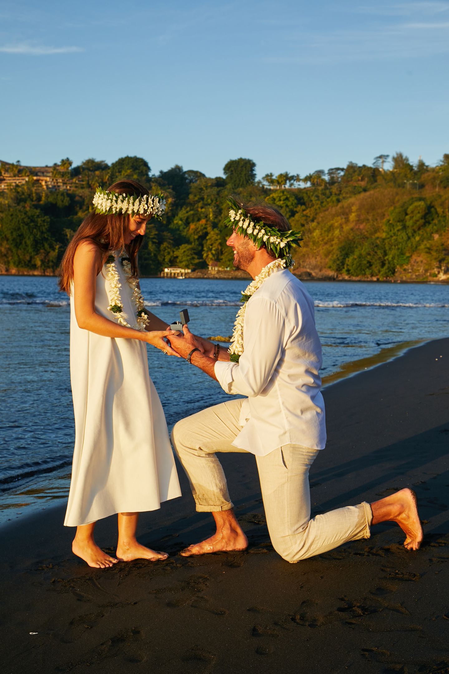 portrait couple Tahiti - demande en mariage @myrealportrait Laurent Loussan